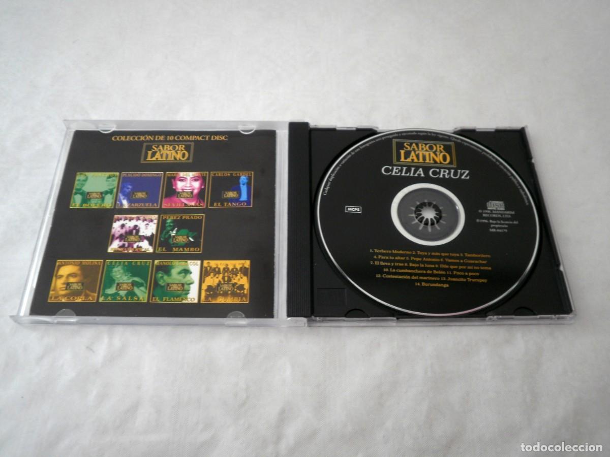 CDs de m&uacute;sica: Celia Cruz - Sabor latino (CD) - Foto 2