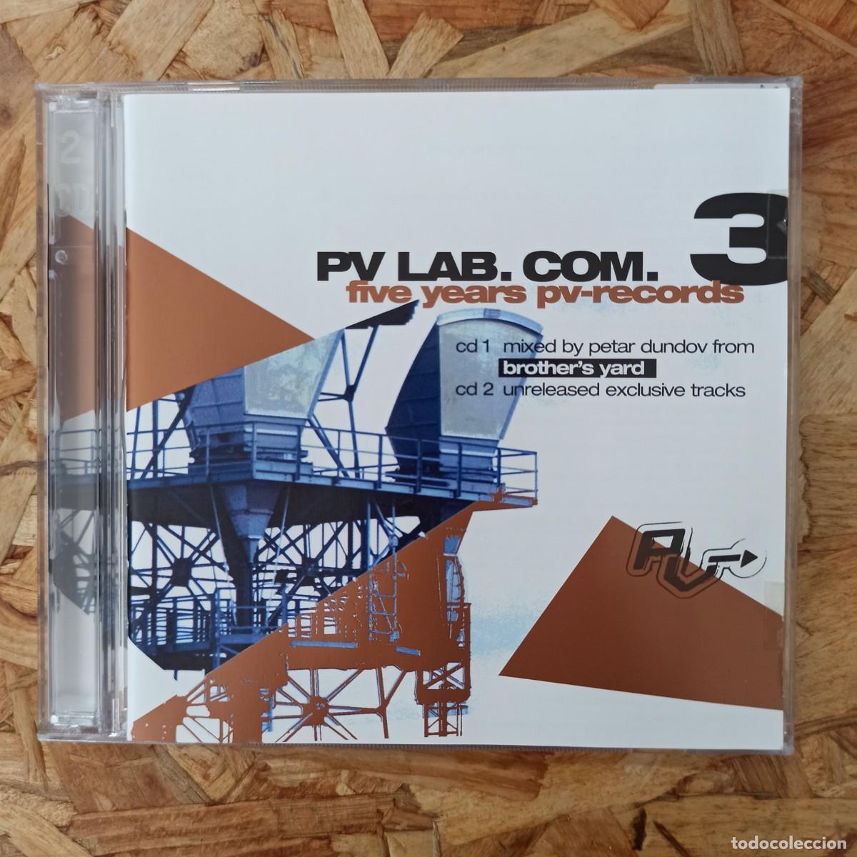 CDs de m&uacute;sica: CD PV LAB.COM. 3 - Five Years PV-Records - Foto 1