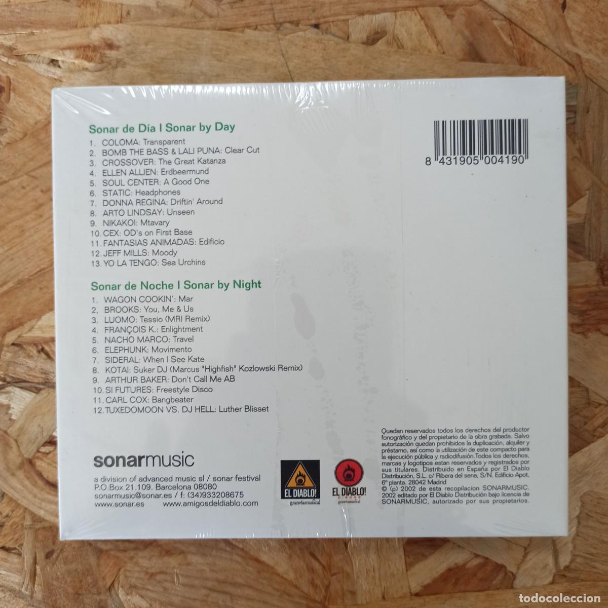 CDs de m&uacute;sica: CD S&oacute;nar 2002 (2 CDS) - Foto 2