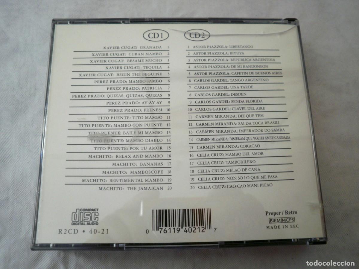 CDs de m&uacute;sica: Tango & Mambo caliente (Doble CD) - Foto 4
