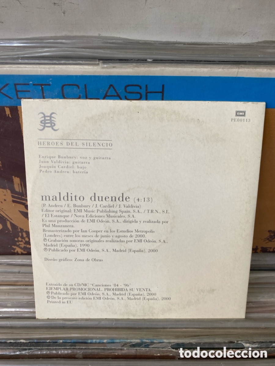 CDs de m&uacute;sica: H&eacute;roes del Silencio - Maldito Duende - Foto 2