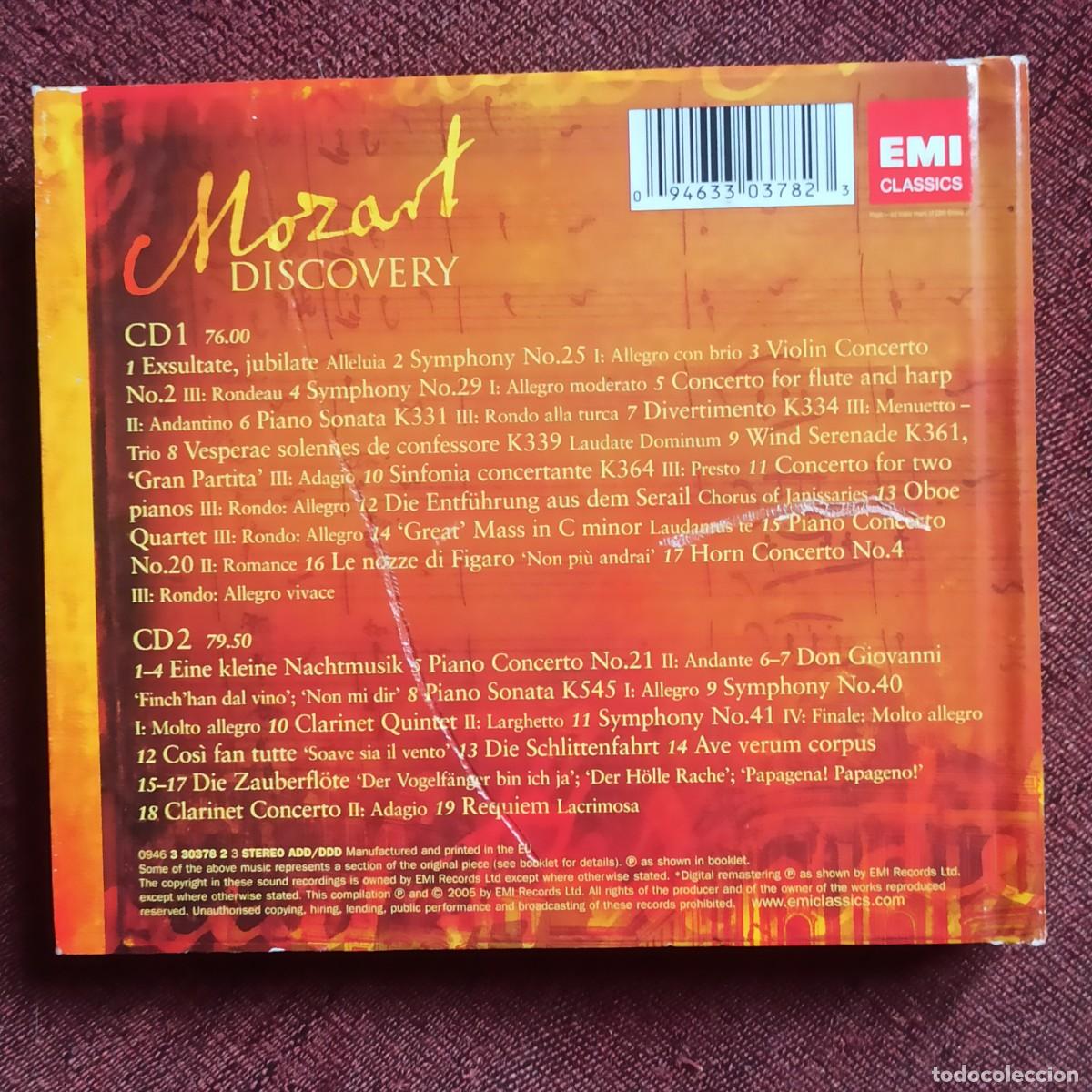 CDs de m&uacute;sica: CD Mozart* &ndash; Mozart Discovery - Foto 2