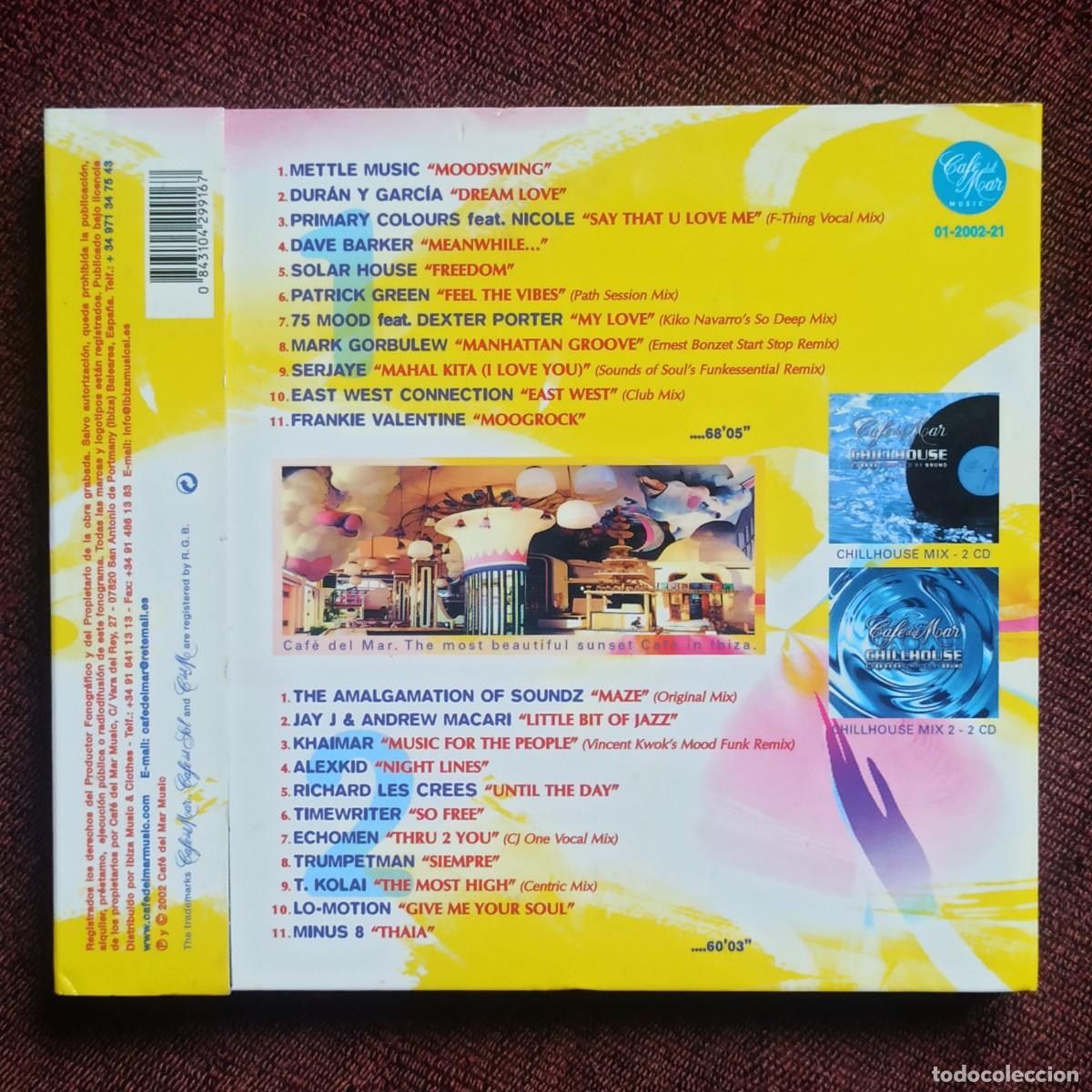 CDs de m&uacute;sica: CD Caf&eacute; Del Mar - Chillhouse Mix 3 - Foto 2
