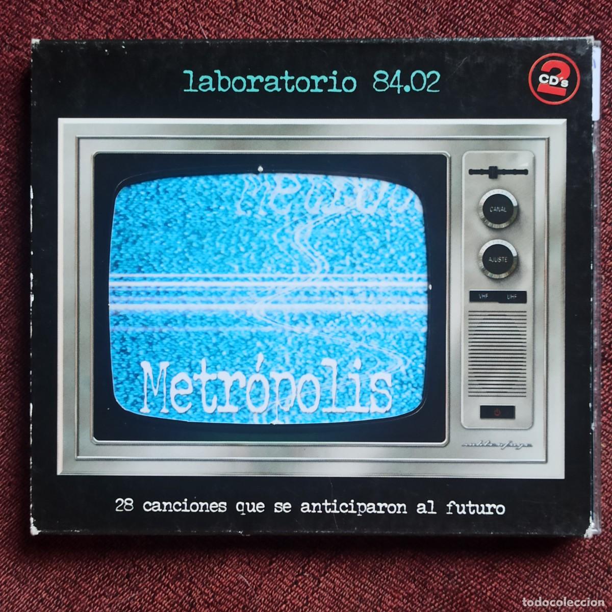 CDs de m&uacute;sica: CD Metr&oacute;polis. Laboratorio 84.02 - Foto 1