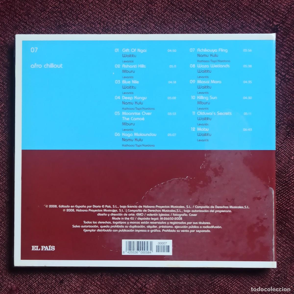 CDs de m&uacute;sica: CD Afro Chillout (2008) - Foto 2