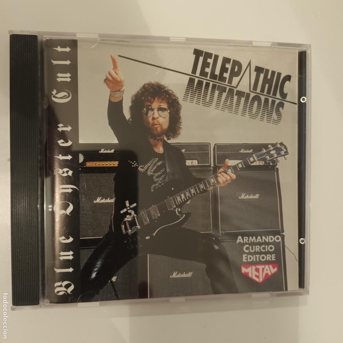 CD de M&uacute;sica: Blue &Ouml;yster Cult , Telepathic Mutations , CD 1993 Italia . Impecable. Hard Rock Arena
