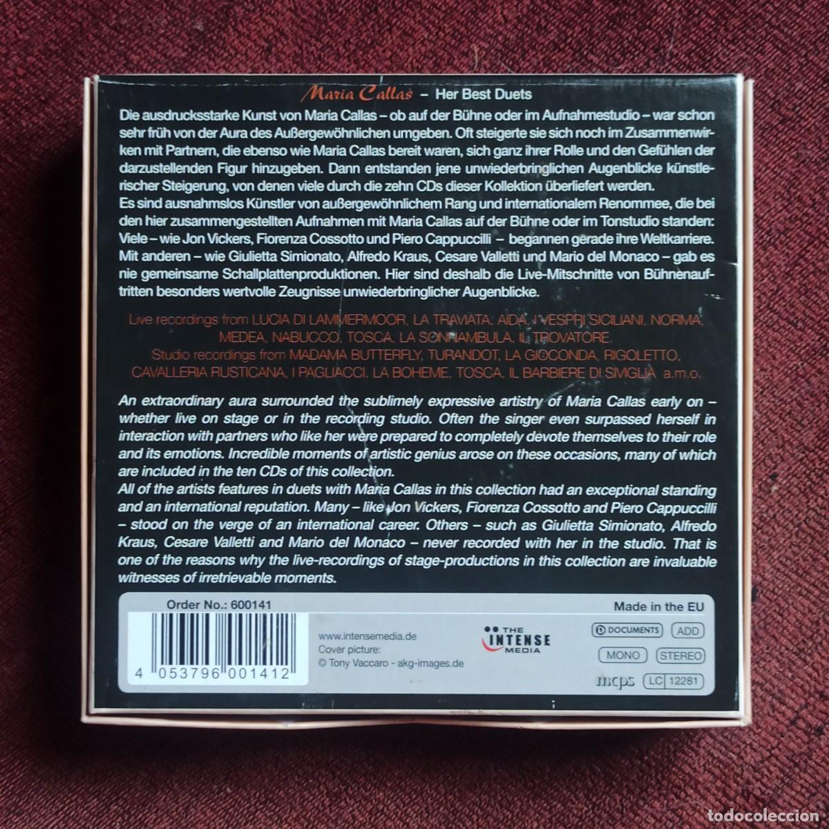 CDs de m&uacute;sica: CD Maria Callas &ndash; Her Best Duets - Foto 2