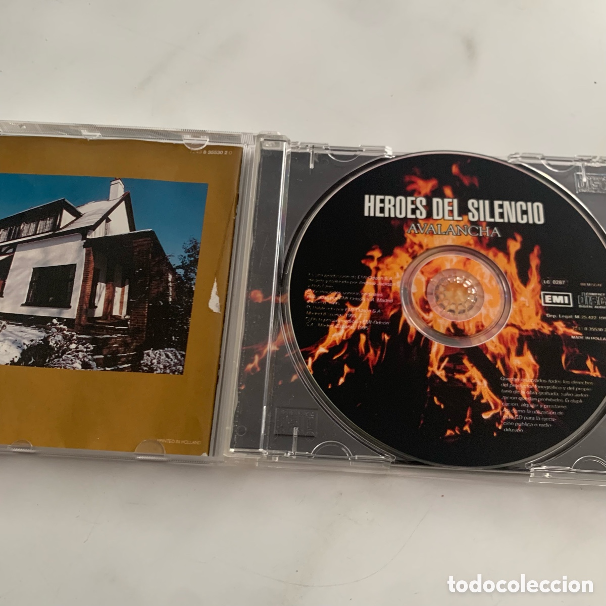 CDs de m&uacute;sica: Cd H&eacute;roes Del Silencio - Avalancha - Foto 3
