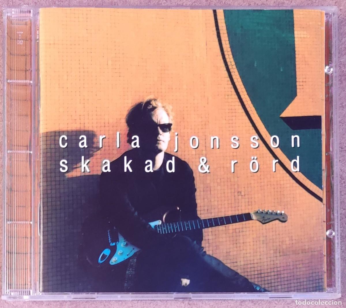 Musik-CDs: CARLA JONSSON - SKAKAD & RORD (CD) 1993 - 11 TEMAS - SUECIA