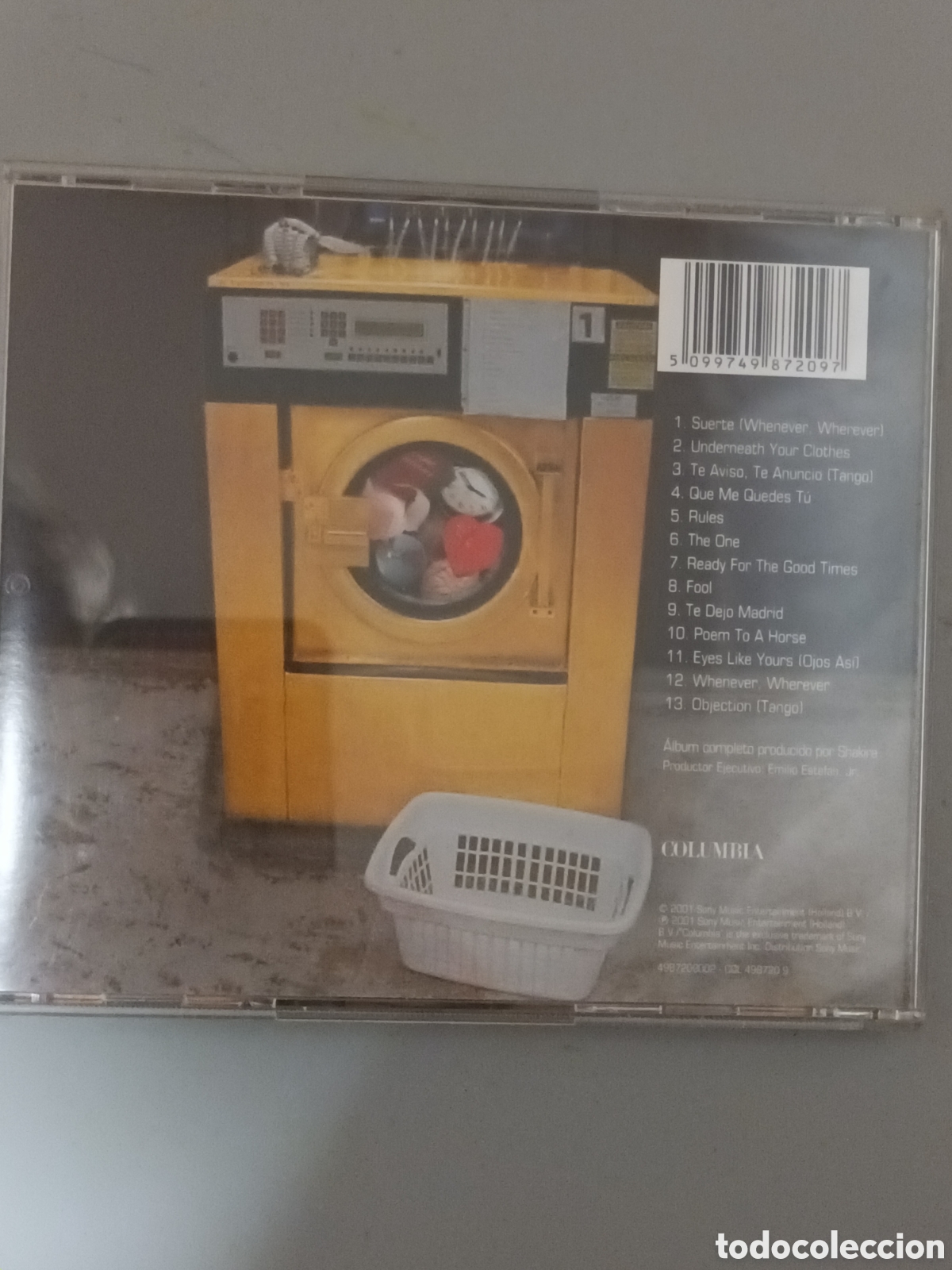 CDs de m&uacute;sica: Shakira servicio de lavanderia - Foto 2