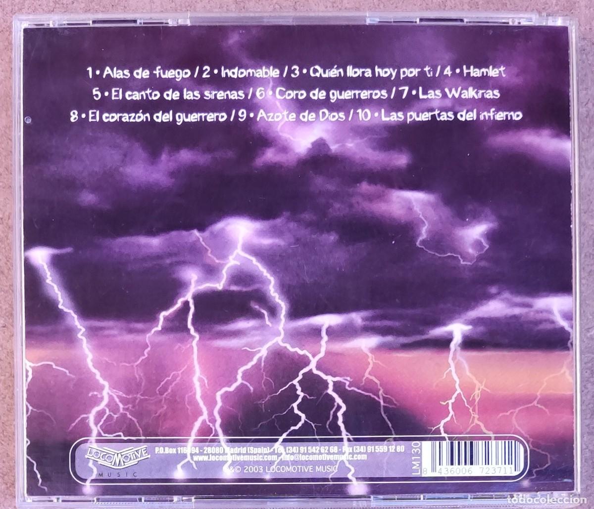 CDs de m&uacute;sica: TIERRA SANTA - INDOMABLE (CD) 2003 - 10 TEMAS - - Foto 3