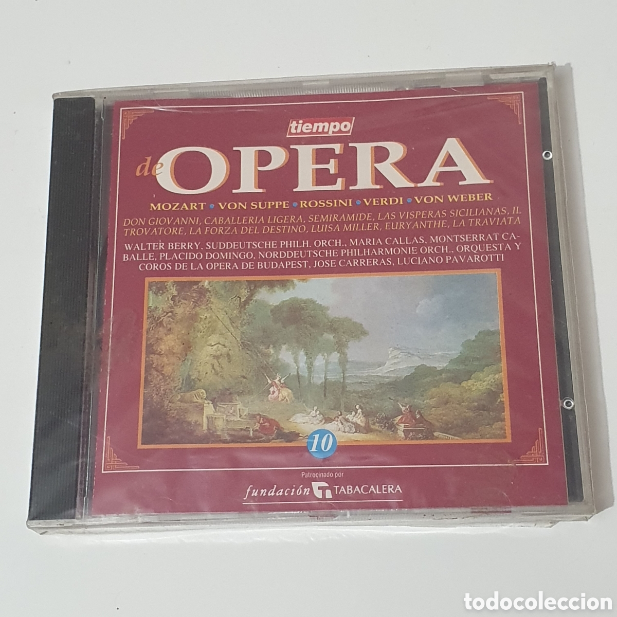 CDs de m&uacute;sica: Cd-15, Tiempo De &Oacute;pera Volumen 10, Varios, Nuevo, Precintado Original, Sin Estrenar Ni Usar.