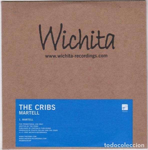CDs de m&uacute;sica: Martell (CD Single) - Cribs - Foto 1