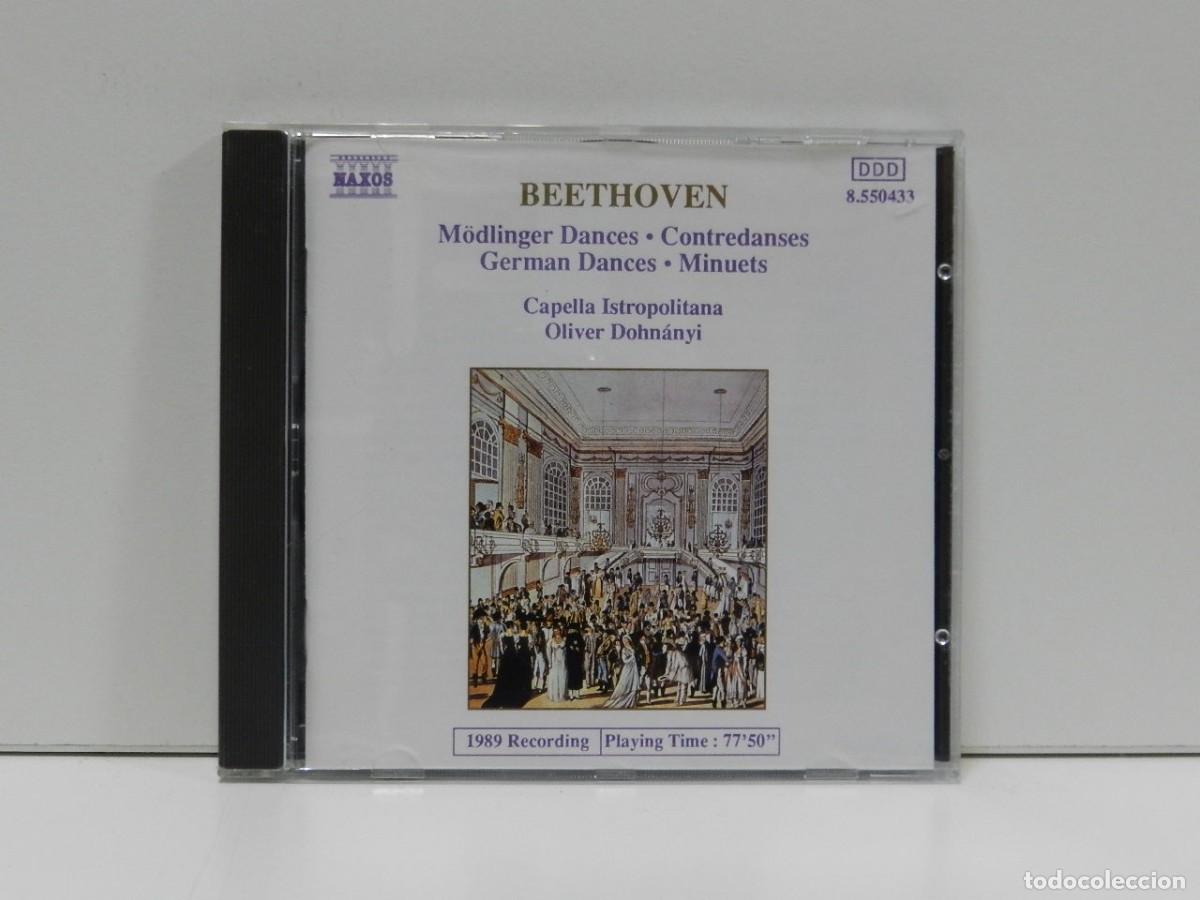CDs de m&uacute;sica: DISCO CD. Beethoven &ndash; M&ouml;dlinger Dances / Contredanses / German Dances / Minuets. COMPACT DISC. - Foto 1
