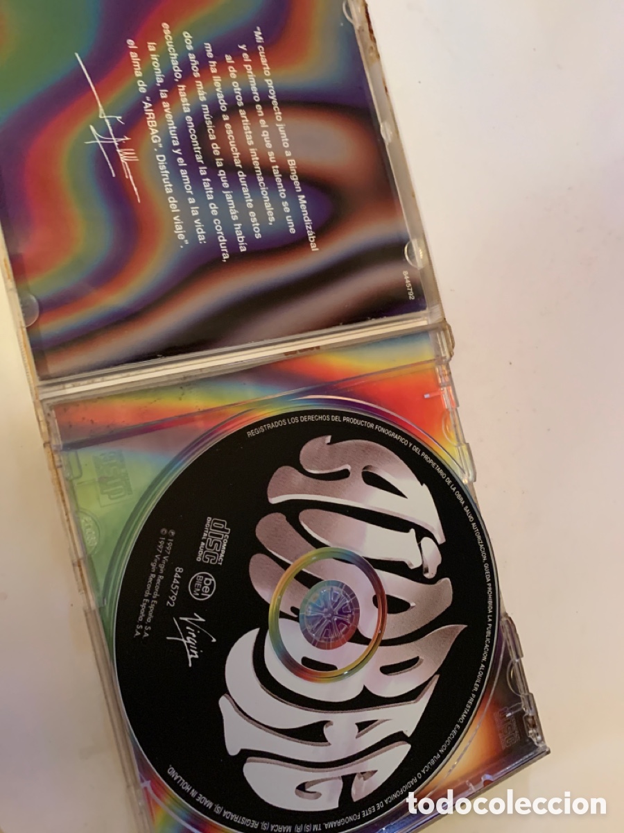 CDs de m&uacute;sica: Banda sonora airbag albert pla - Foto 2