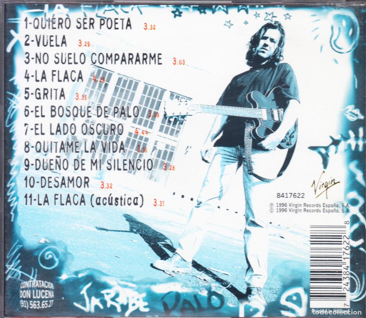 CDs de m&uacute;sica: JARABE DE PALO. LA FLACA. CD. - Foto 2