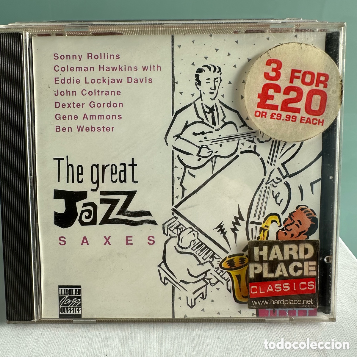 CDs de m&uacute;sica: Various - The Great Jazz Saxes (CD, Comp) - Foto 1