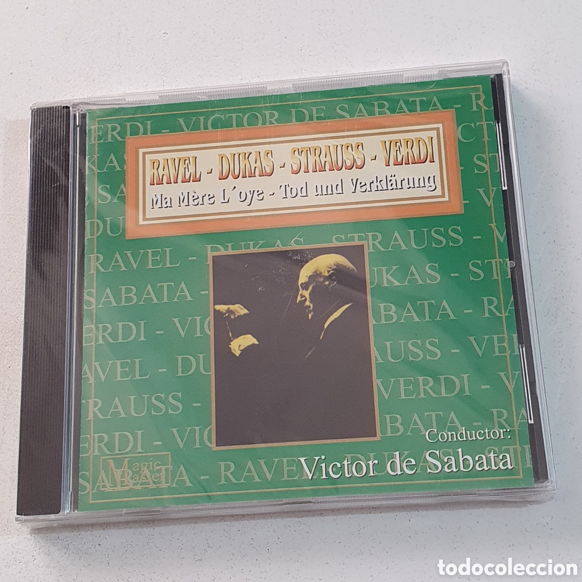 CDs de M&uacute;sica: Cd-15 Ravel/ Dukas/ Strauss/ Verdi - Ma Mere L'oye - Tod Und Verkl&auml;rung - Conductor Victor De Sabata