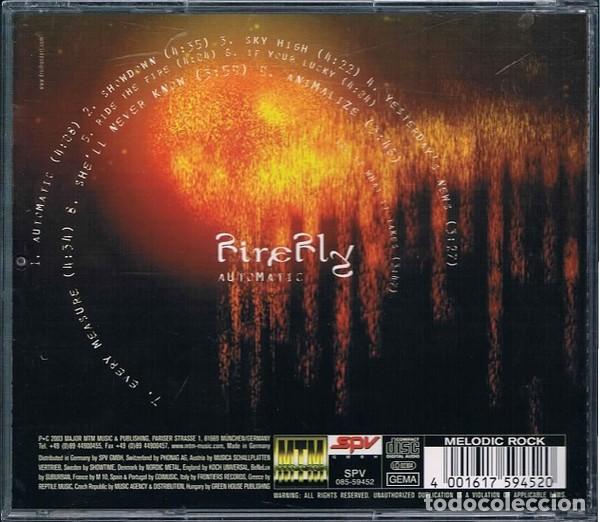 CDs de m&uacute;sica: Firefly &ndash; Automatic - CD - 2003 - MTM Music &ndash; 0681-66 - Foto 2