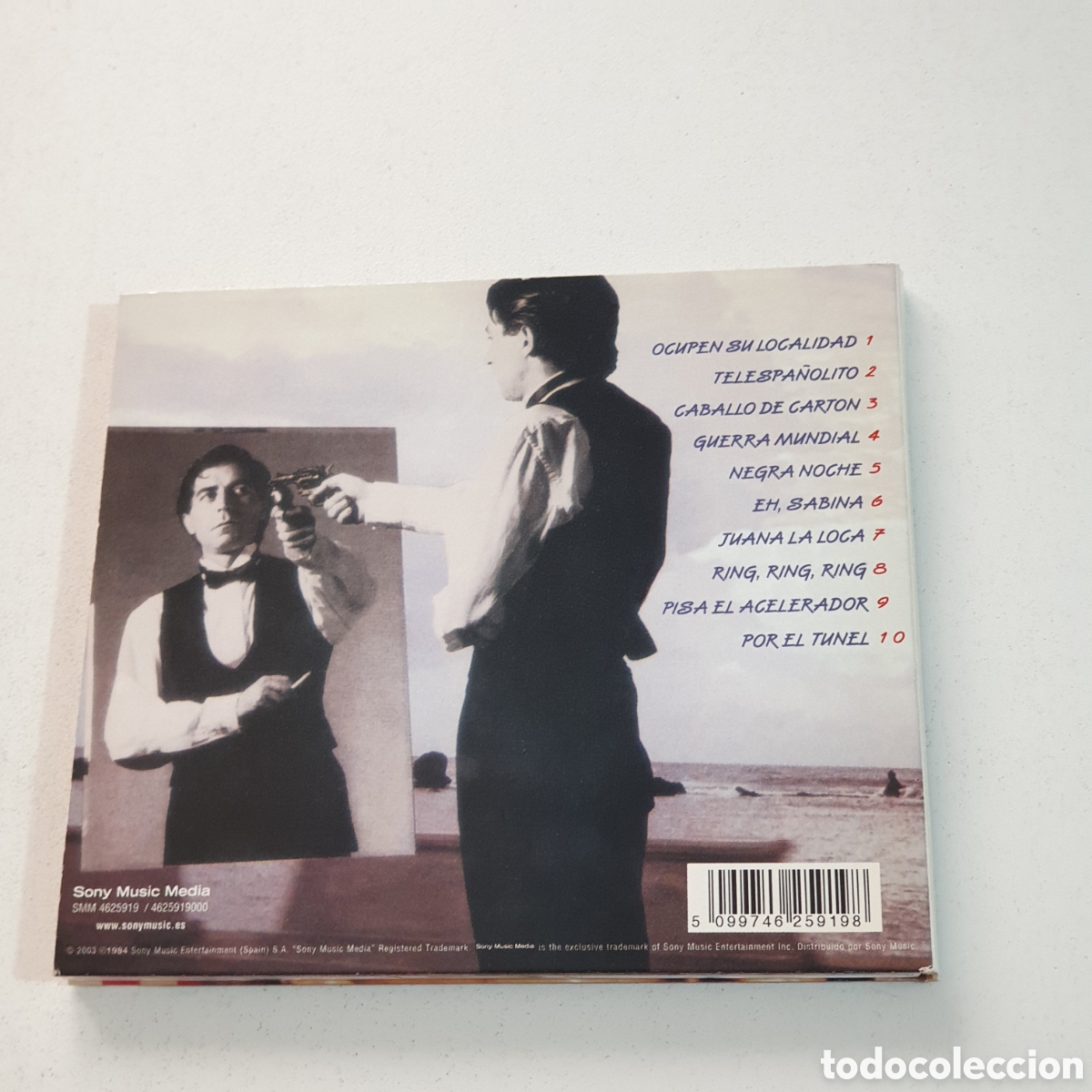CDs de m&uacute;sica: Cd-15, Joaqu&iacute;n Sabina - Ruleta Rusa. - Foto 2