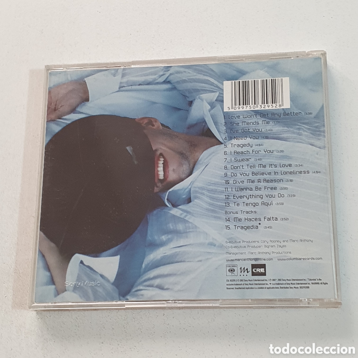 CDs de m&uacute;sica: Cd-15, Marc Anthony - Mended. - Foto 2