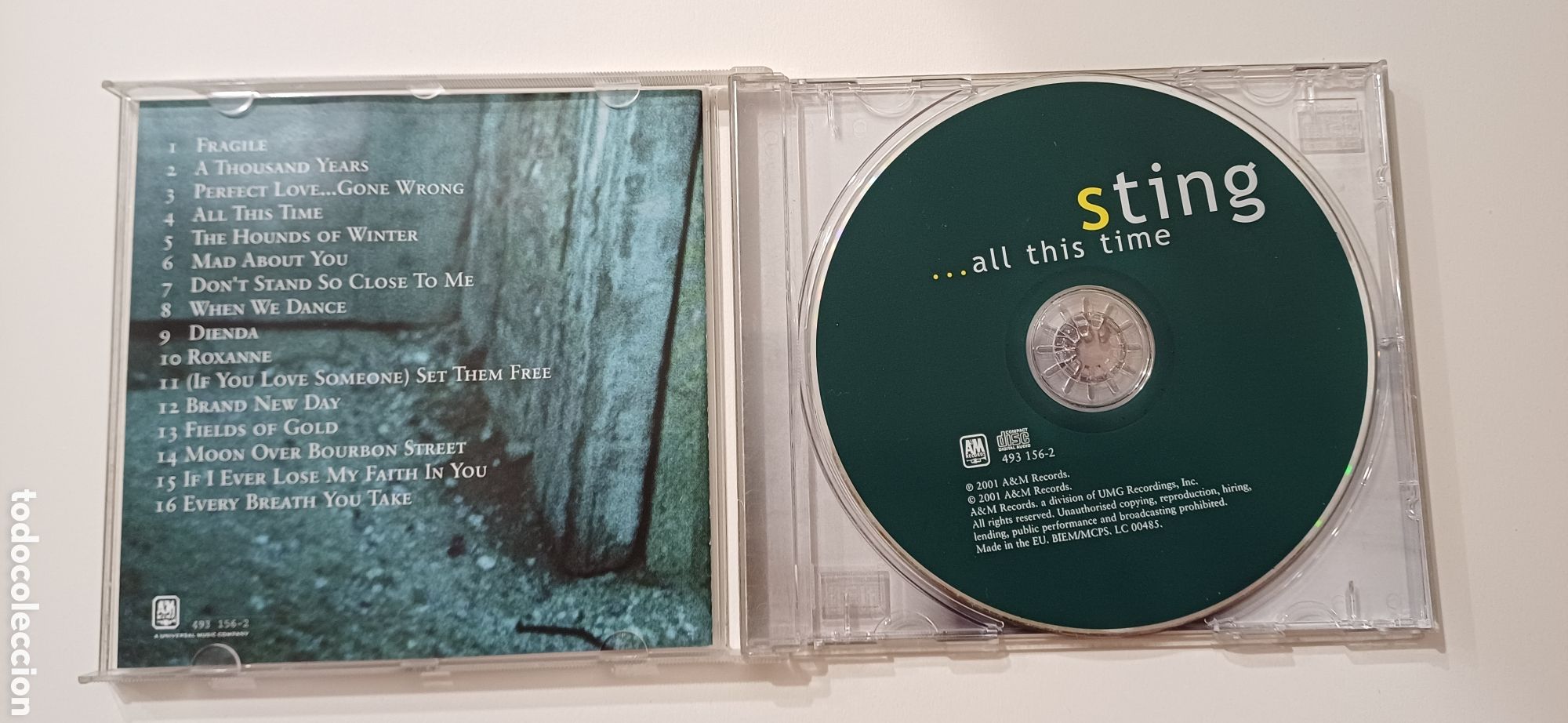 CDs de m&uacute;sica: CD Sting &rdquo;All this time&rdquo;. - Foto 2