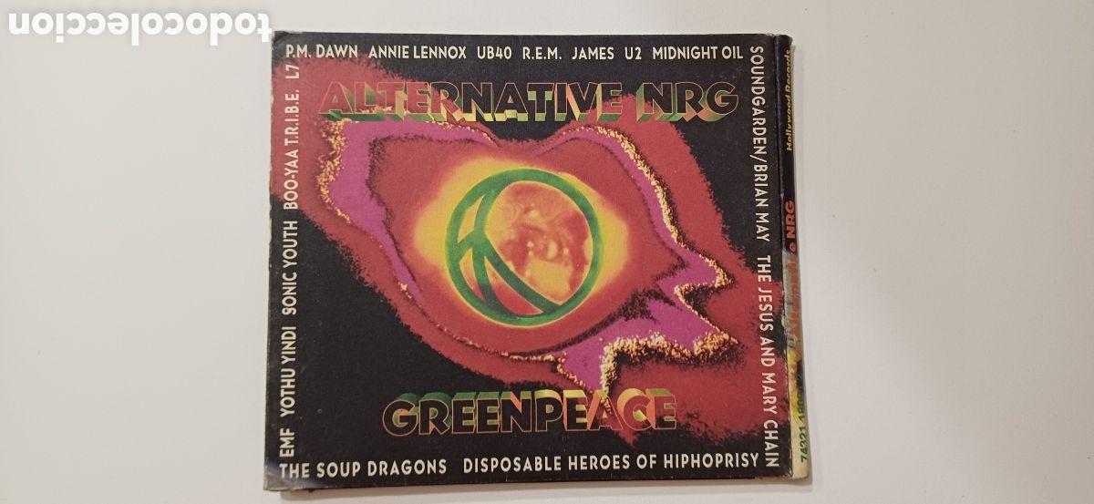 CDs de m&uacute;sica: CD Alternative NRG by Greenpeace. - Foto 1