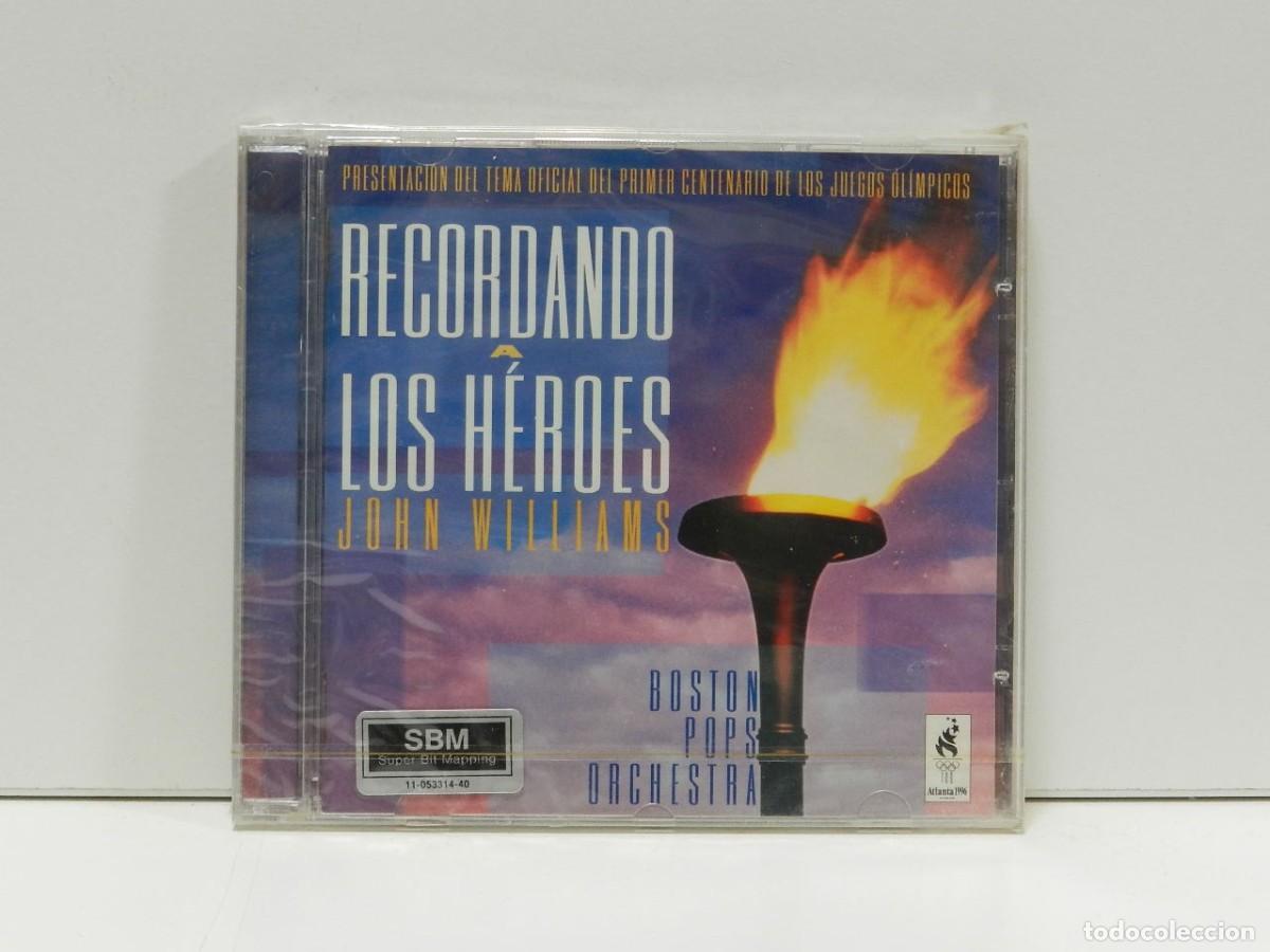 CDs de m&uacute;sica: DISCO CD. John Williams, Boston Pops Orchestra &ndash; Recordando A Los H&eacute;roes. COMPACT DISC. - Foto 1