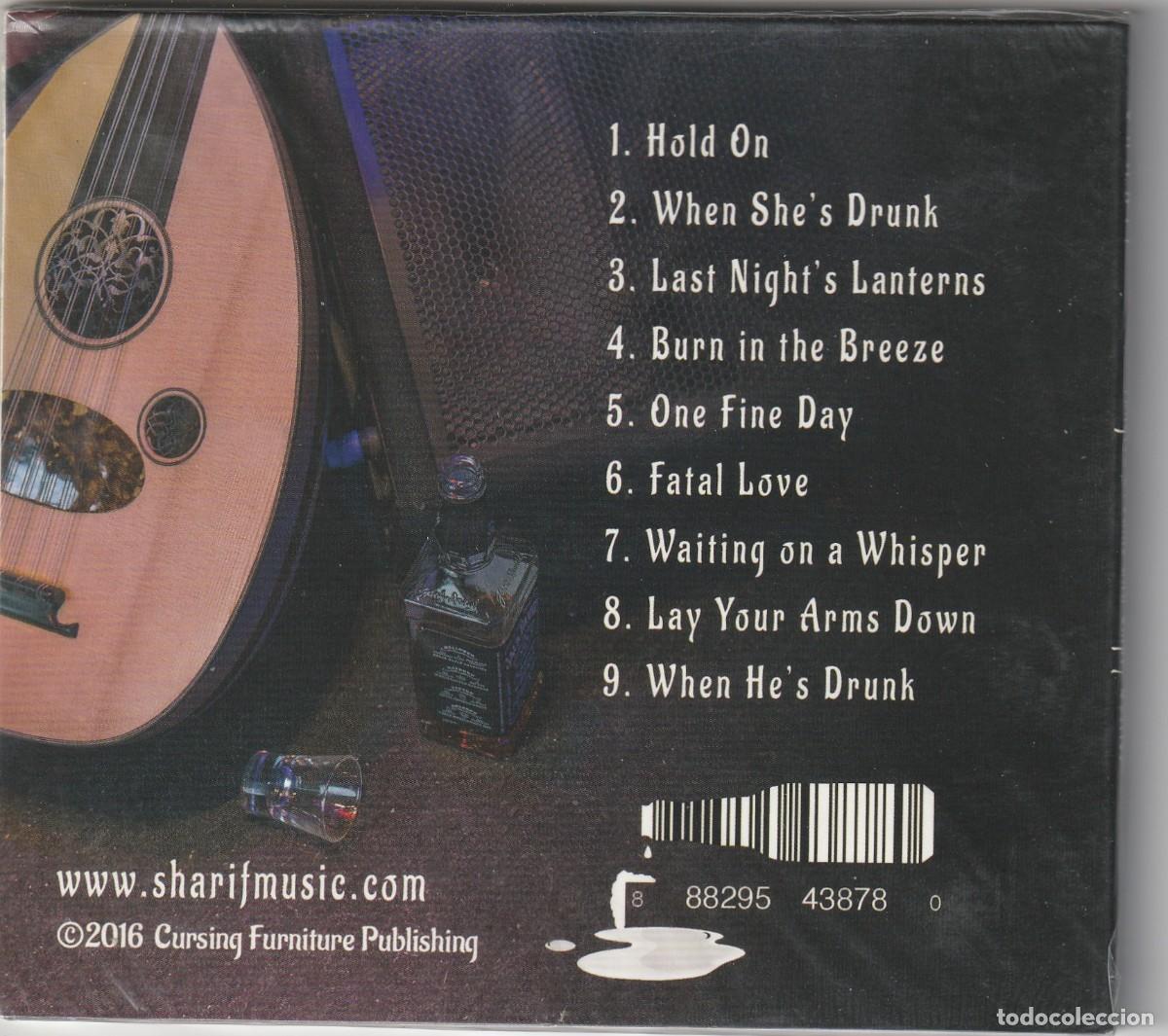 CDs de m&uacute;sica: SHARIF - TANGLED DREAMS AND EMPTY BOTTLES (CD AUTOEDITADO 2016) - Foto 2