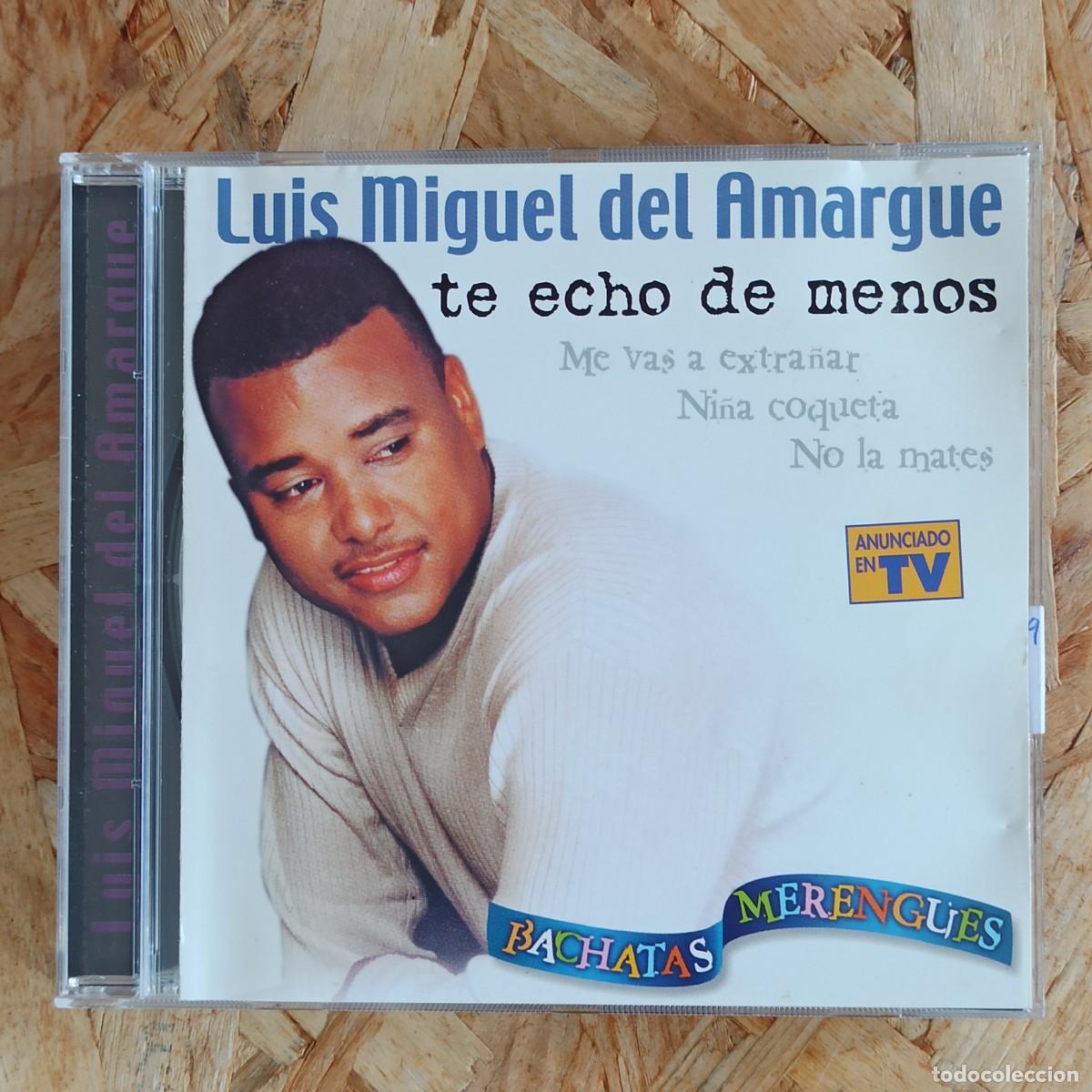 CDs de m&uacute;sica: CD Luis Miguel Del Amargue &ndash; Te Echo De Menos - Foto 1