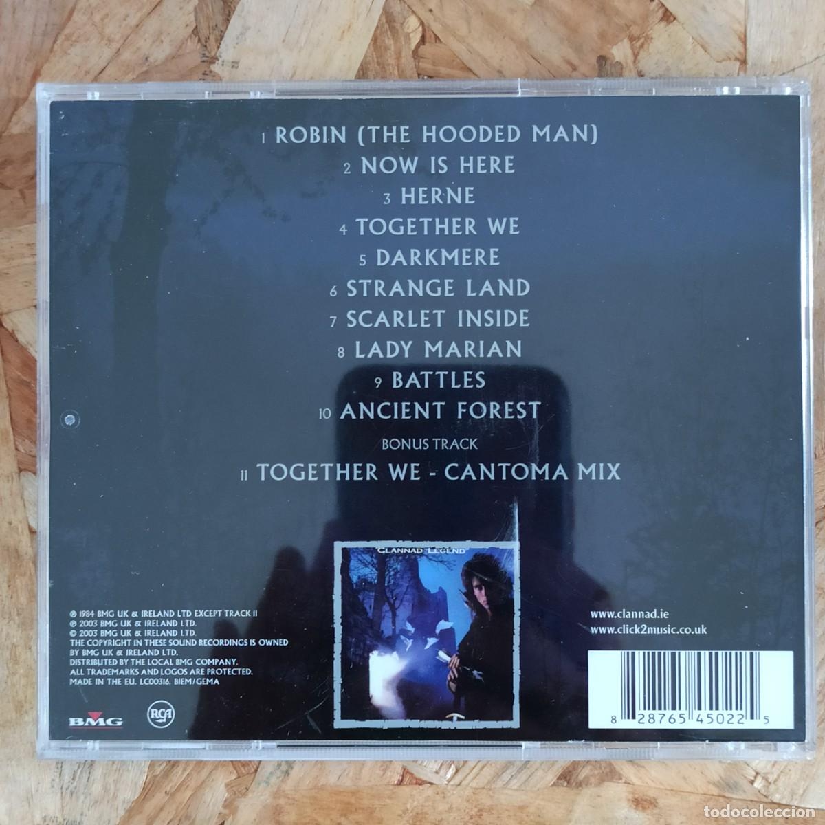 CDs de m&uacute;sica: CD Clannad &ndash; Legend (2003) - Foto 2