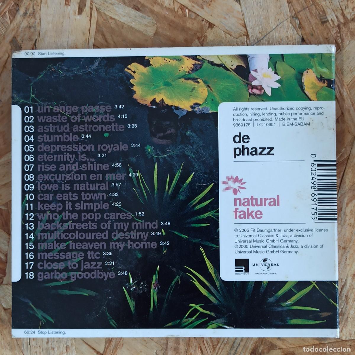 CDs de m&uacute;sica: CD De Phazz &ndash; Natural Fake - Foto 2