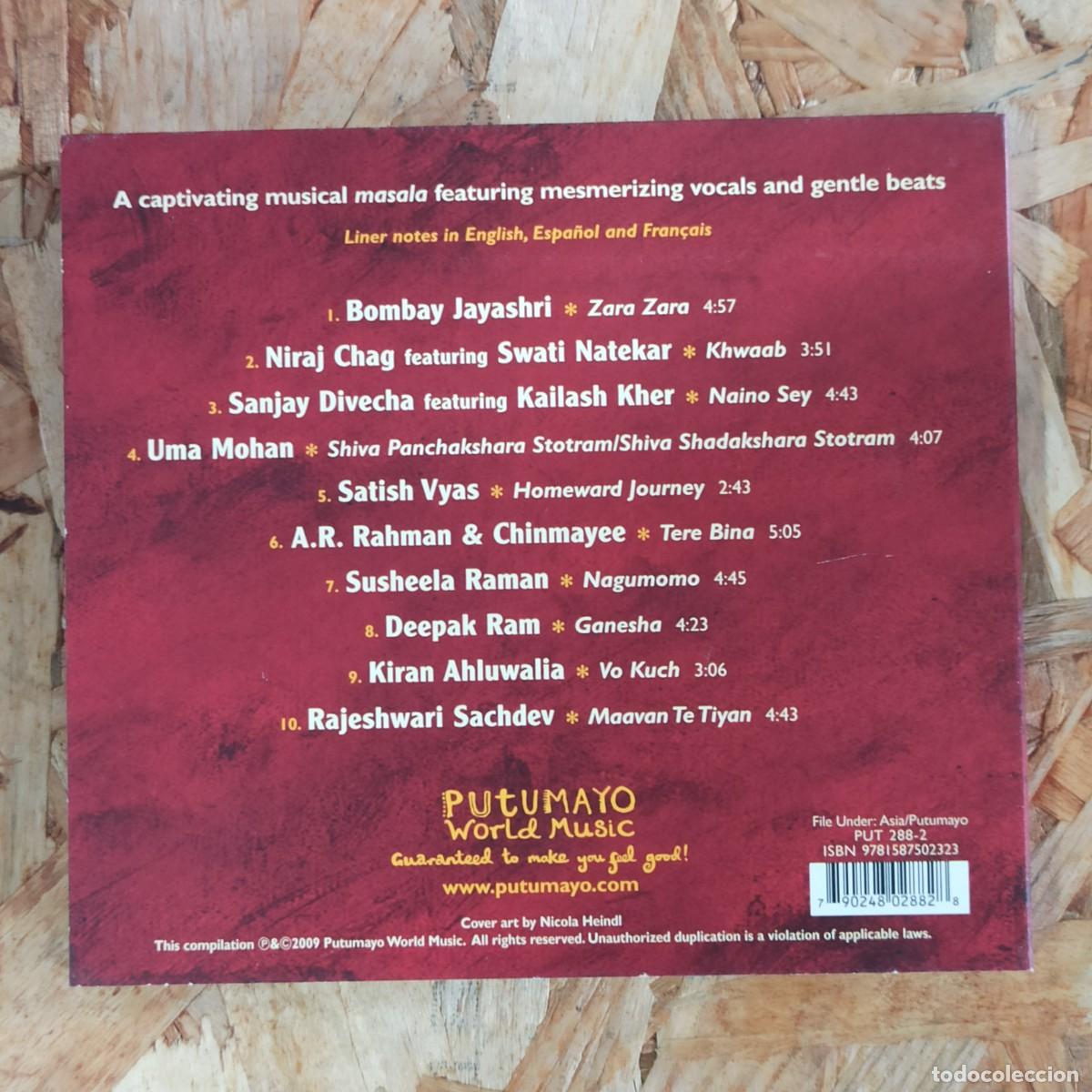 CDs de m&uacute;sica: CD Putumayo Presents: India - Foto 2
