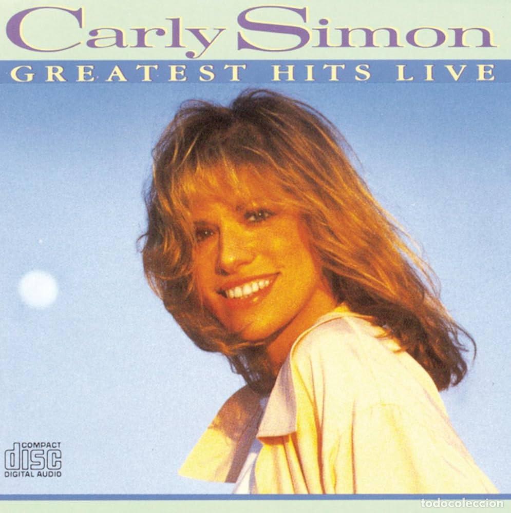 CDs de m&uacute;sica: CARLY SIMON, GREATEST HITS LIVE - Foto 1