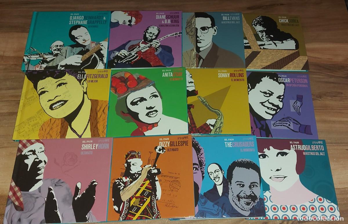 CDs de m&uacute;sica: 23 LIBRO CD ESTRELLAS DEL JAZZ EL PAIS DEL 1 AL 23 - Foto 2