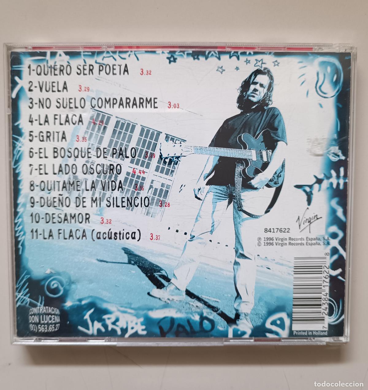 CDs de m&uacute;sica: DISCO CD. Jarabe De Palo &ndash; La Flaca. - Foto 3