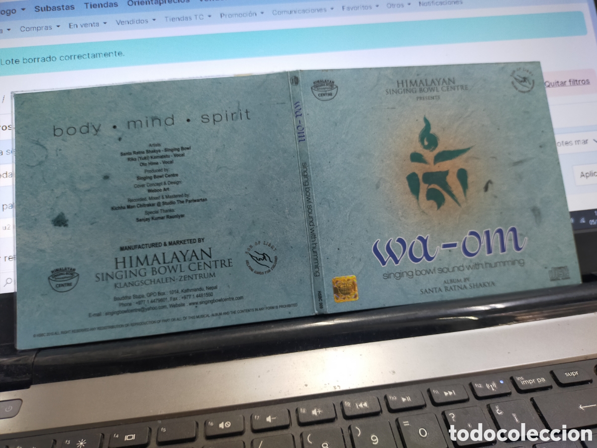 CDs de m&uacute;sica: Himalayan CD digipack wa-om Nepal 2010 - Foto 1