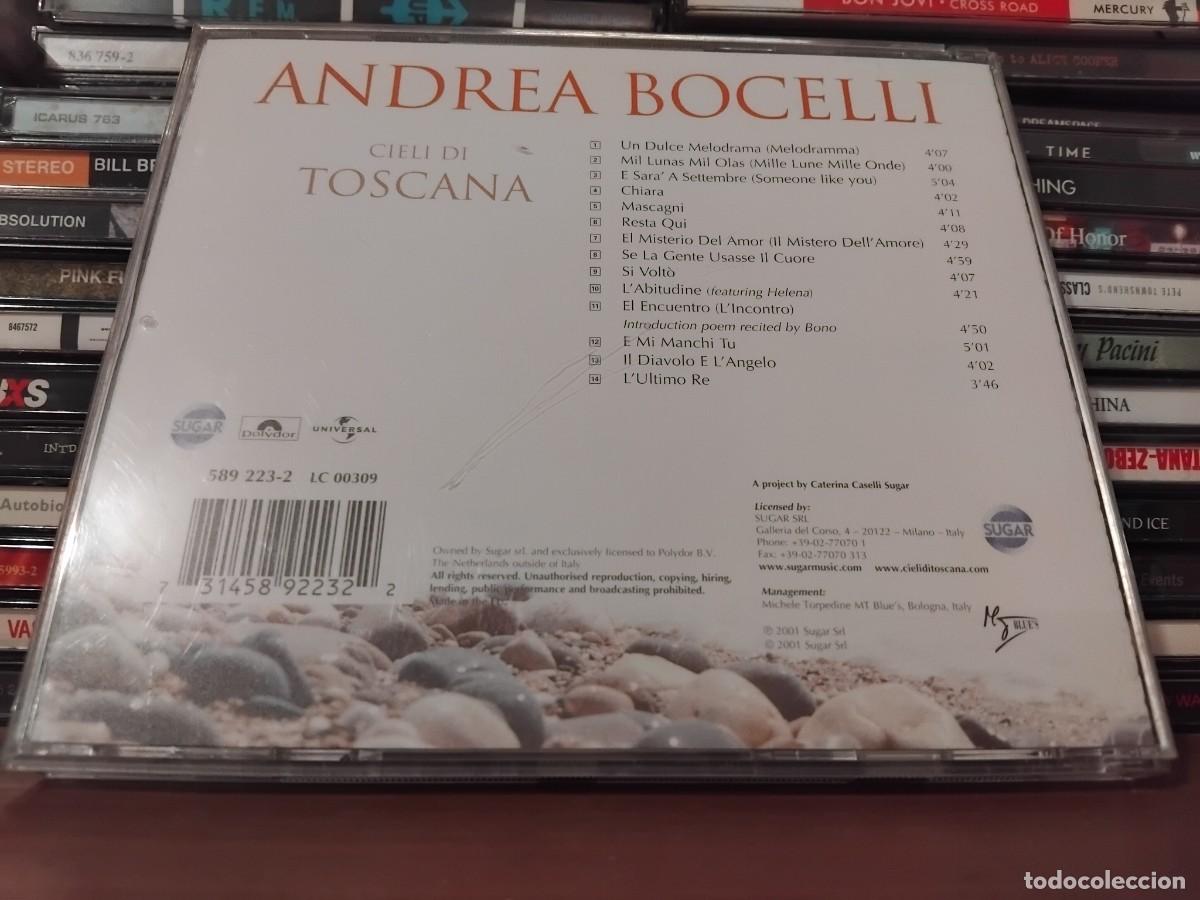 CDs de m&uacute;sica: Andrea Bocelli &lrm;&ndash; Cieli Di Toscana-CD - Foto 2