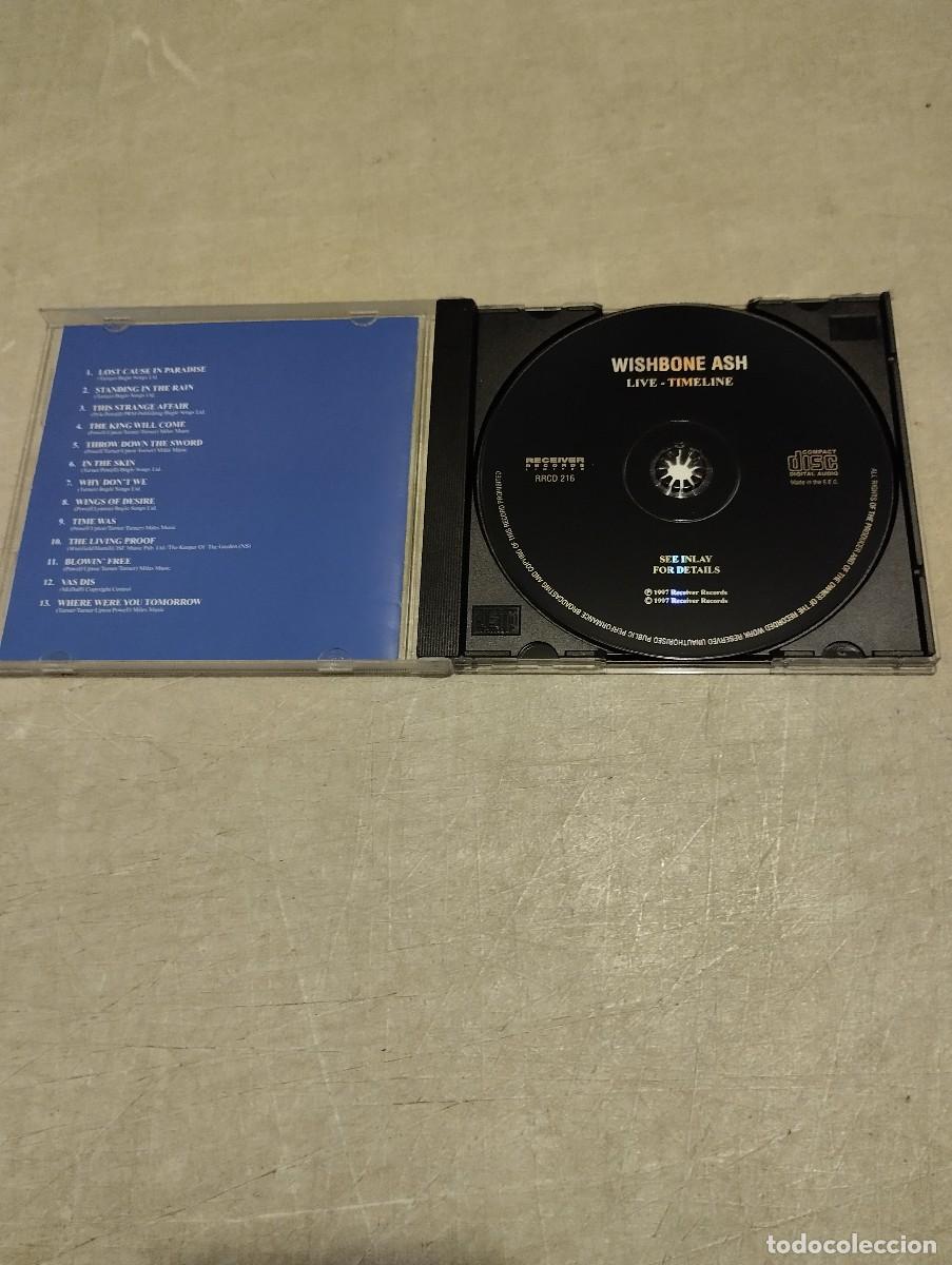 CDs de m&uacute;sica: Wishbone Ash CD Live Timeline - Foto 2