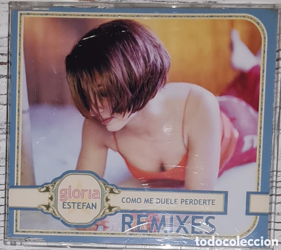CDs de m&uacute;sica: MAXI CD - GLORIA ESTEFAN - COMO ME DUELE PERDERTE (REMIXES) 2000 - Foto 1