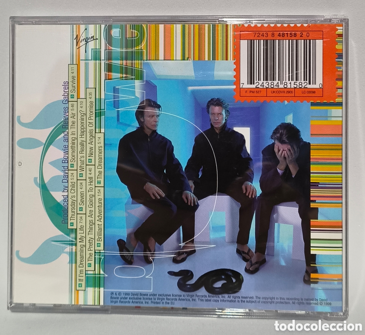 CDs de m&uacute;sica: David Bowie - hours... (Ed. lenticular) - Foto 2