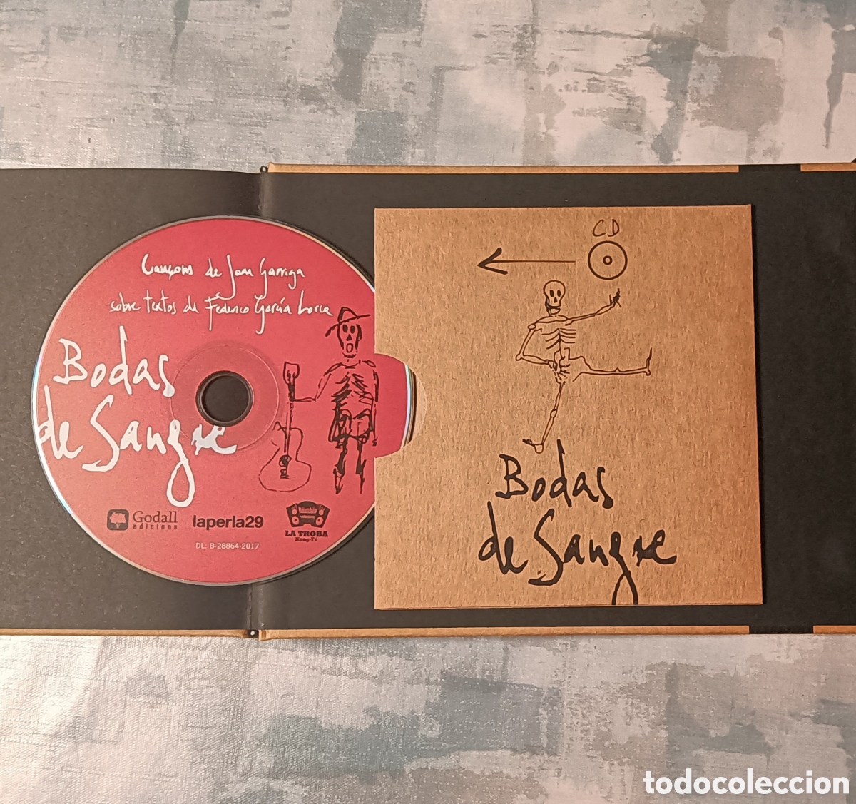 CDs de m&uacute;sica: Joan Garriga - Bodas de Sangre, 2018 - Foto 2