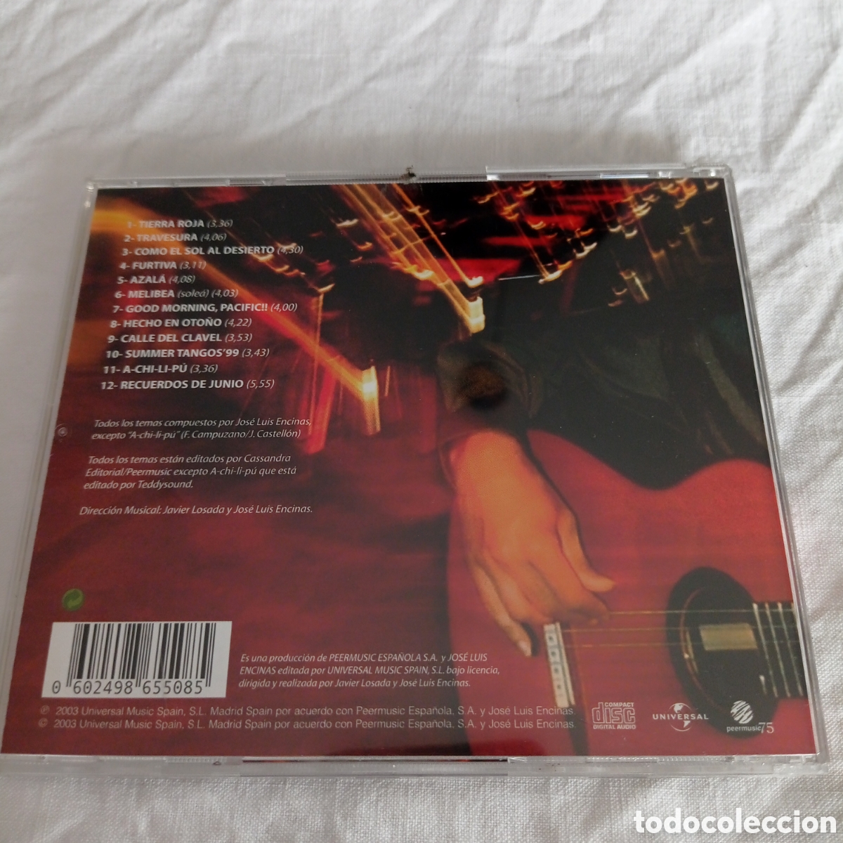 CDs de m&uacute;sica: CD JOSE LUIS ENCINAS, - Foto 2