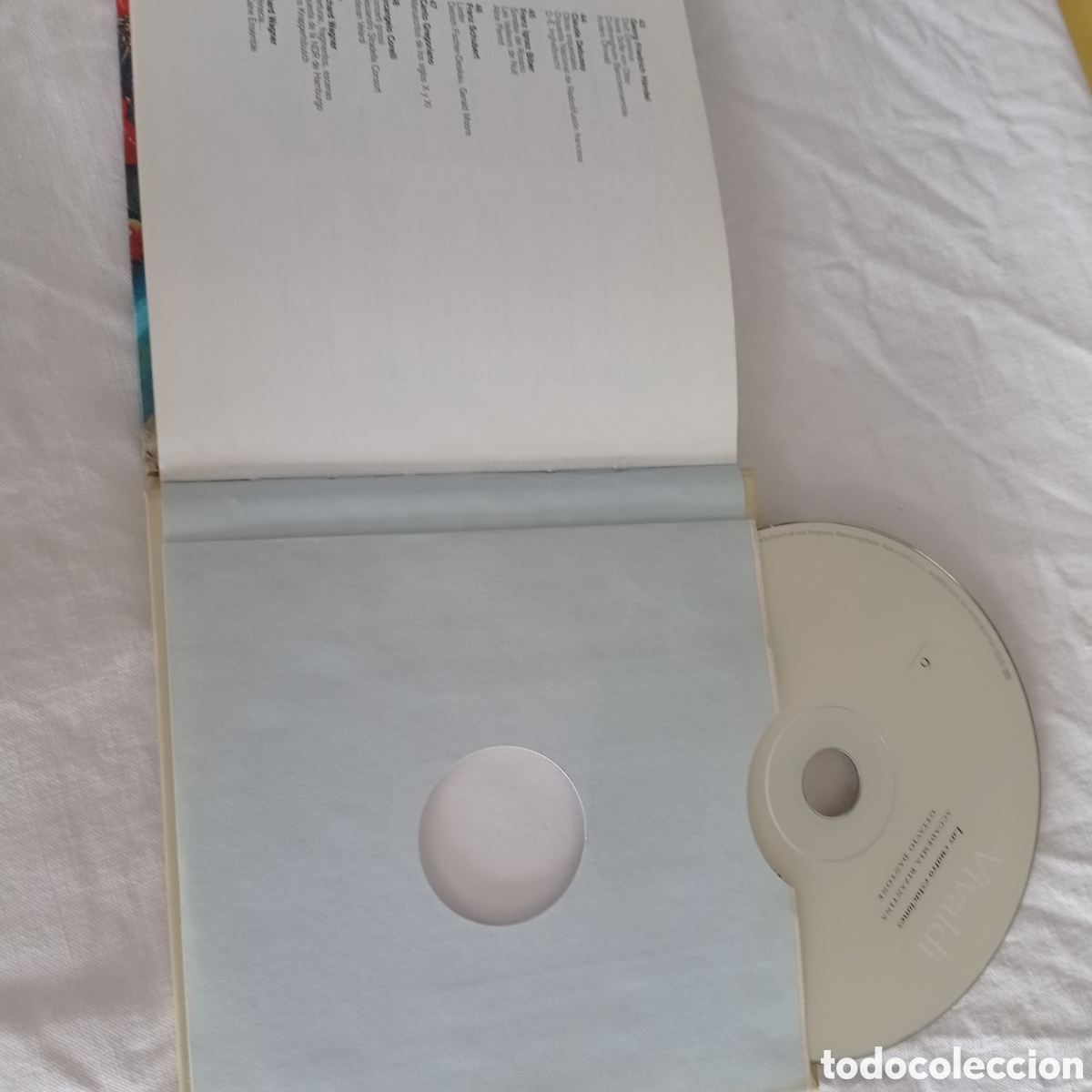 CDs de m&uacute;sica: VIVALDI / LAS CUATRO ESTACIONES / LIBRO + CD - Foto 3