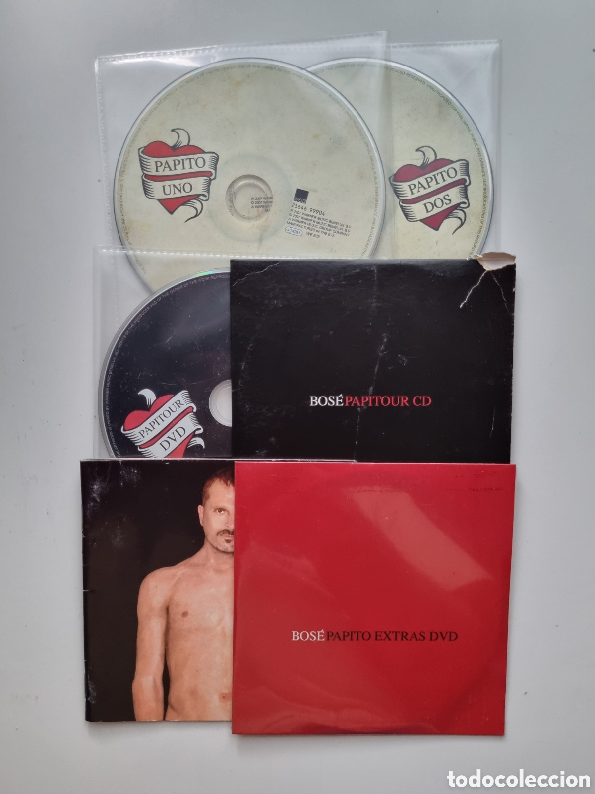 CDs de m&uacute;sica: Bose. Papiro. 2007. Caja Ed. Limitada. 3CD + 2DVD - Foto 3