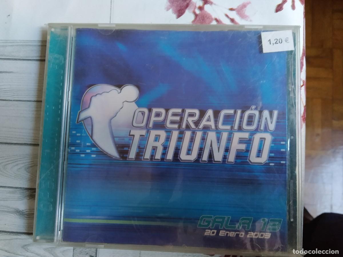 CDs de m&uacute;sica: Operaci&oacute;n Triunfo Gala 13 - Foto 1