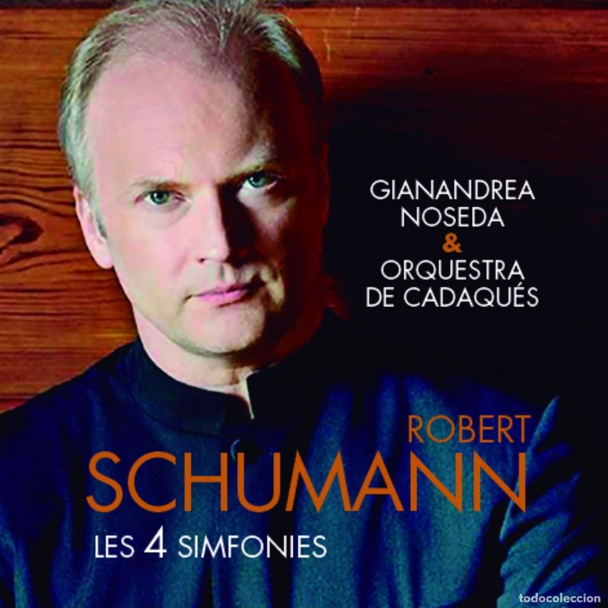 CDs de m&uacute;sica: ROBERT SCHUMANN - LES 4 SIMFONIES (2CD) GIANANDREA NOSEDA - Foto 1