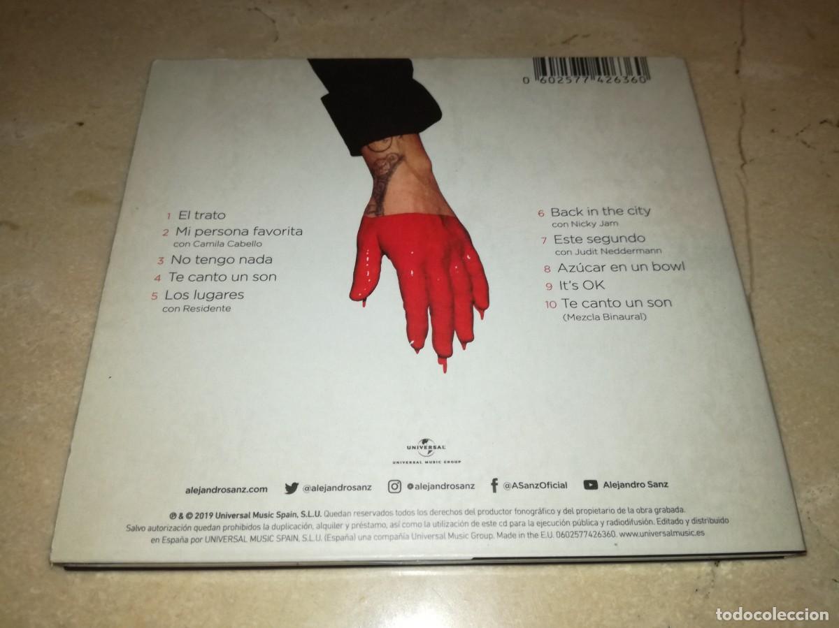 CDs de m&uacute;sica: ALEJANDRO SANZ-#ELDISCO-CD DIGIPACK - Foto 2