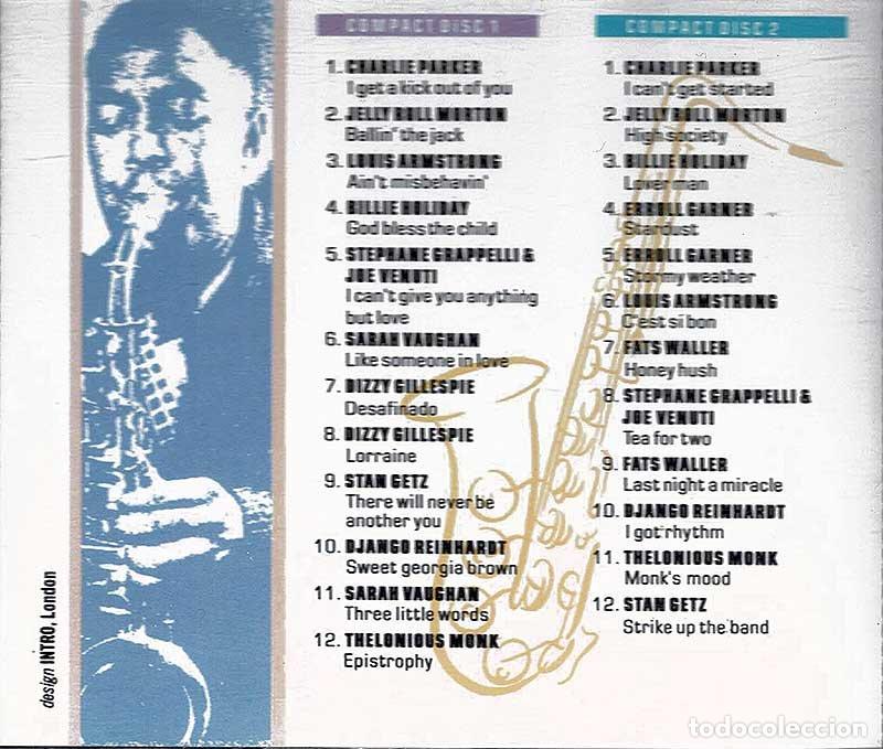 CDs de m&uacute;sica: Jazz Greats. 2 x CD - Foto 2