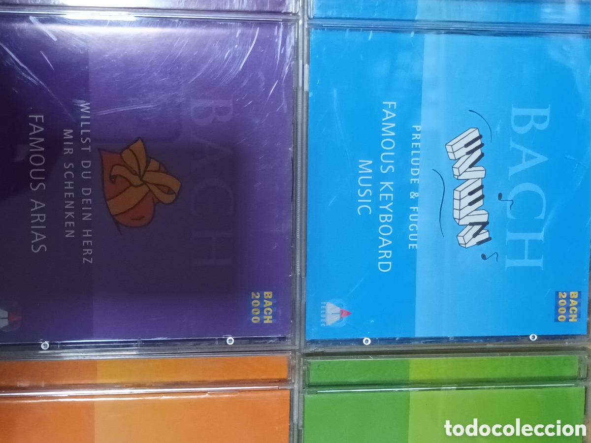 CDs de m&uacute;sica: Lote bach 2000 siete cd - Foto 2